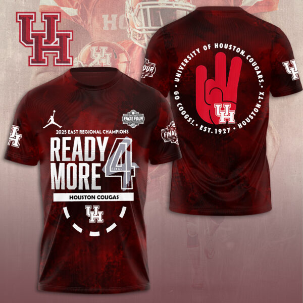 Houston Cougars Men's Basketball 3D Apparel - NGHIAVT 1933