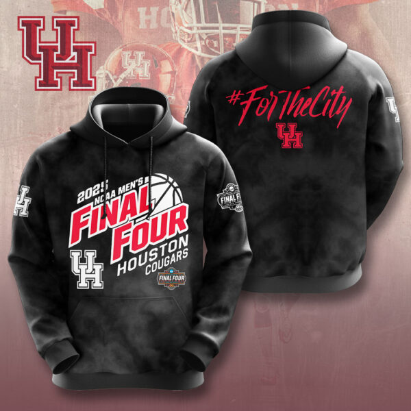 Houston Cougars Men's Basketball 3D Apparel - NGHIAVT 1935