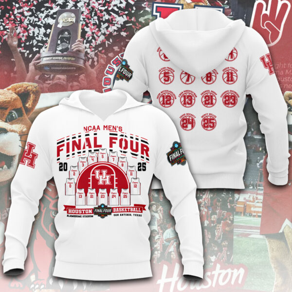 Houston Cougars Men's Basketball 3D Apparel - NGHIAVT 1937