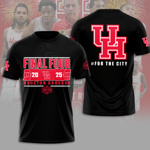 Houston Cougars Men's Basketball 3D Apparel - NGHIAVT 1938