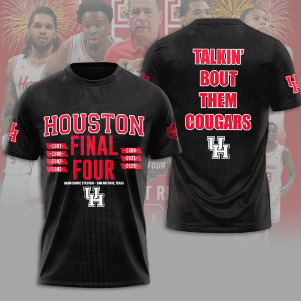 Houston Cougars Men's Basketball 3D Apparel - NGHIAVT 1939