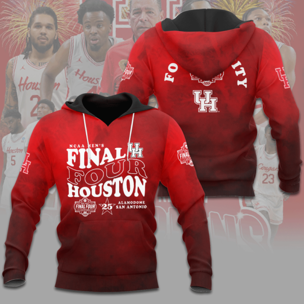 Houston Cougars Men's Basketball 3D Apparel - NGHIAVT 1940