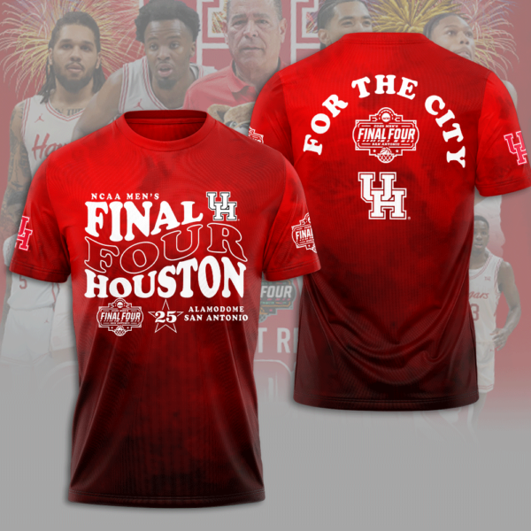 Houston Cougars Men's Basketball 3D Apparel - NGHIAVT 1940