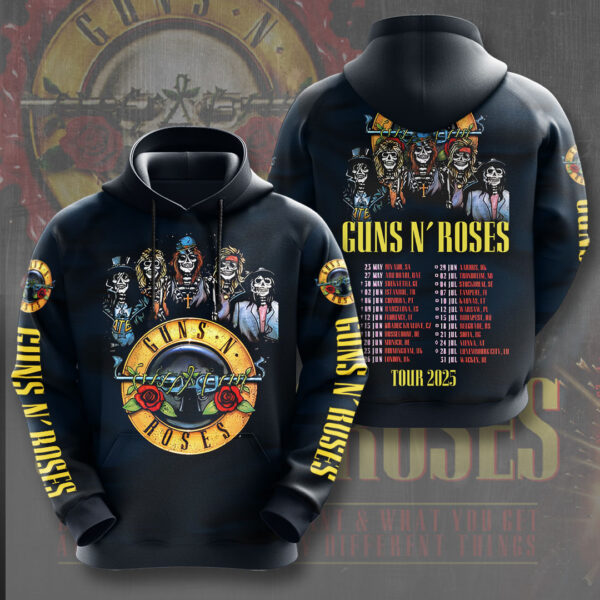 Guns N' Roses 3D Apparel - NGHIAVT 1959