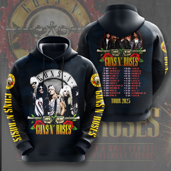 Guns N’ Roses 3D Apparel - NGHIAVT 1960