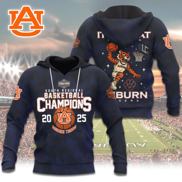 Auburn Tigers Men's Basketball 3D Apparel - NGHIAVT 1968