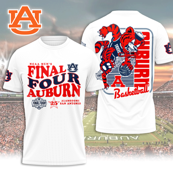 Auburn Tigers Men's Basketball 3D Apparel - NGHIAVT 1971