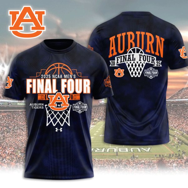 Auburn Tigers Men's Basketball 3D Apparel - NGHIAVT 1972