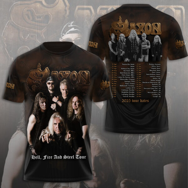 Saxon Band 3D Apparel - NGHIAVT 2048