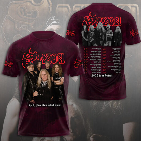 Saxon Band 3D Apparel - NGHIAVT 2049