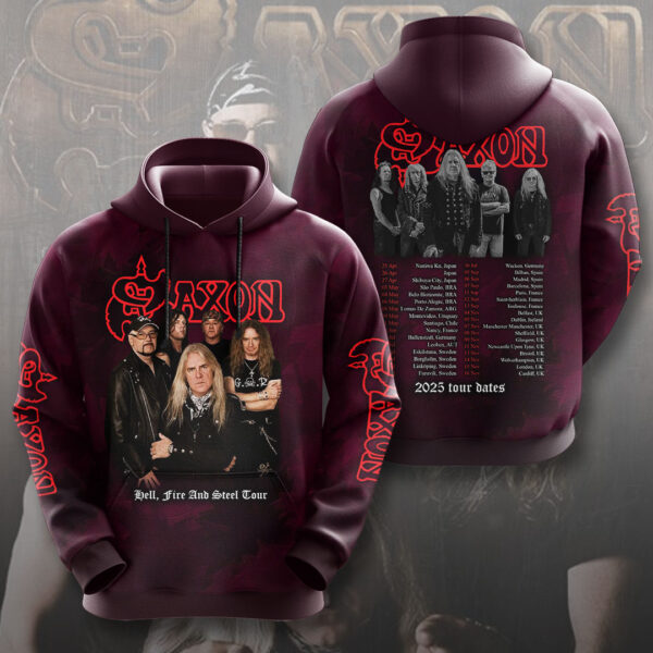 Saxon Band 3D Apparel - NGHIAVT 2049