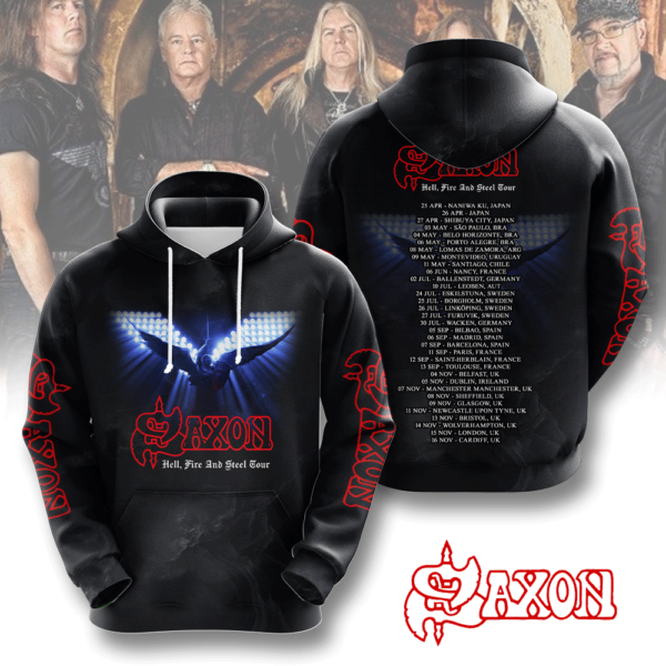Saxon Band 3D Apparel - NGHIAVT 2051