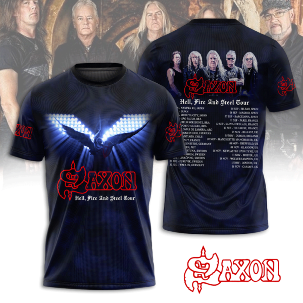 Saxon Band 3D Apparel - NGHIAVT 2052