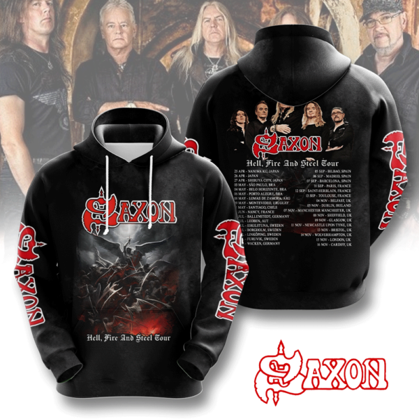 Saxon Band 3D Apparel - NGHIAVT 2054
