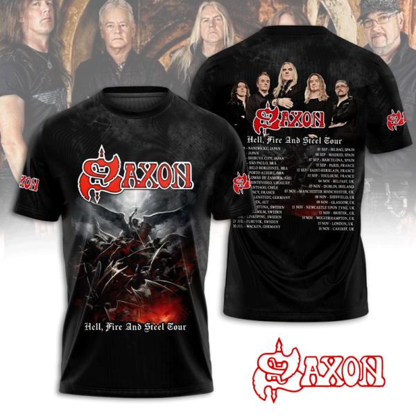 Saxon Band 3D Apparel - NGHIAVT 2054