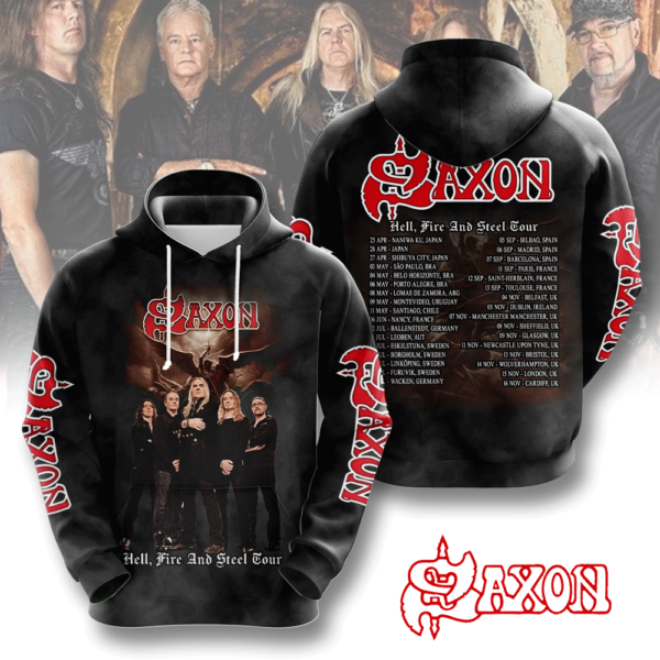 Saxon Band 3D Apparel - NGHIAVT 2055