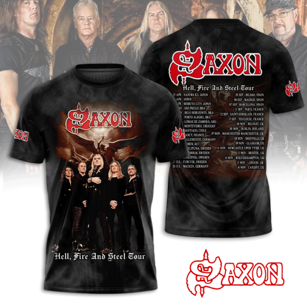 Saxon Band 3D Apparel - NGHIAVT 2055