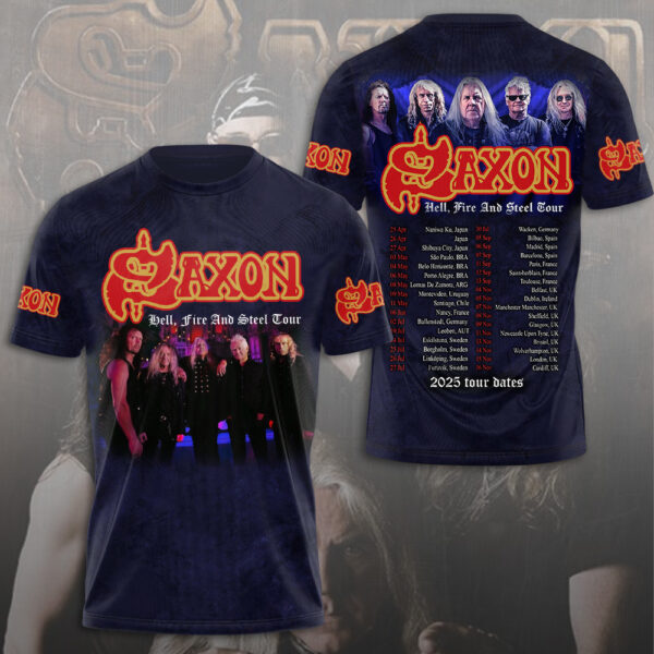 Saxon Band 3D Apparel - NGHIAVT 2058