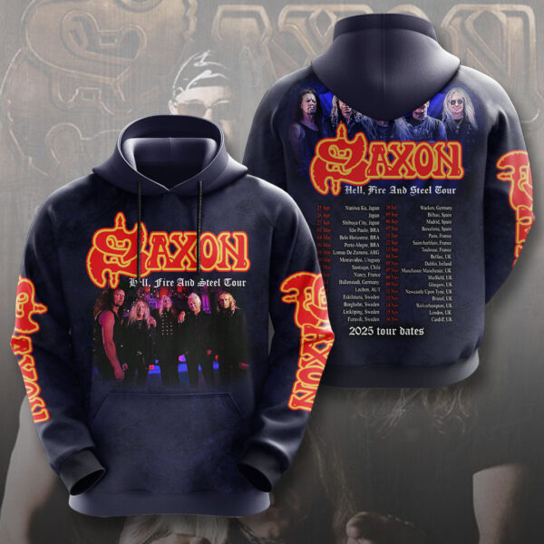 Saxon Band 3D Apparel - NGHIAVT 2058