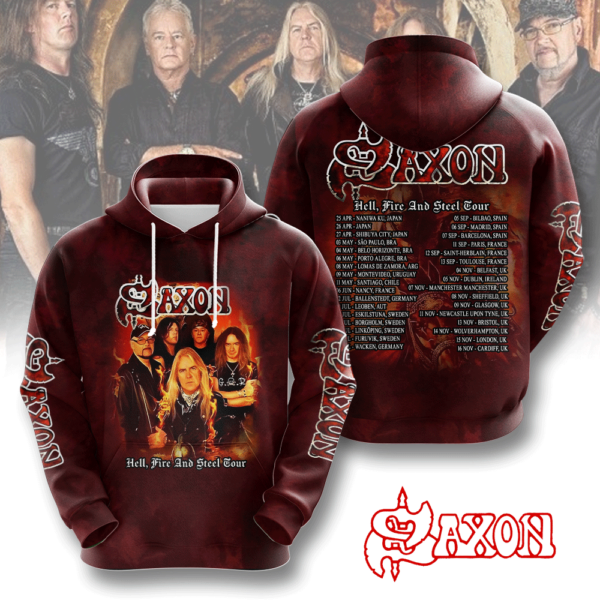 Saxon Band 3D Apparel - NGHIAVT 2060