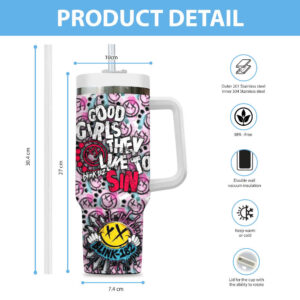 Blink-182 40oz Stanley Tumbler - NGHIAVT 2155