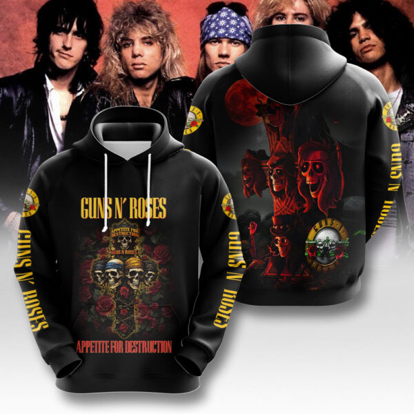 Guns N’ Roses 3D Apparel - NGHIAVT 2167