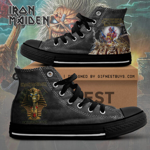 IRMA Band High Top Canvas Shoes - NGHIAVT 2204.6