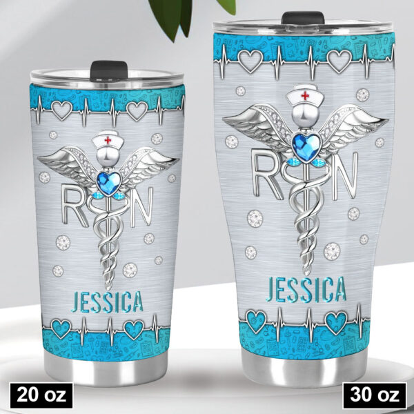 Personalized Nurse Tumbler Cup - HOATT 10024