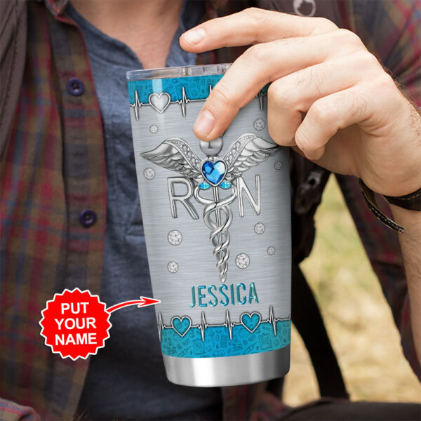 Personalized Nurse Tumbler Cup - HOATT 10024