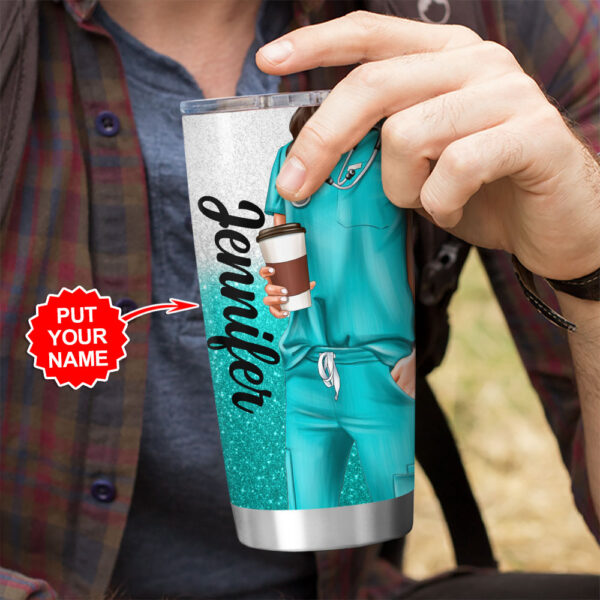 Personalized Nurse Tumbler Cup - HOATT 10028