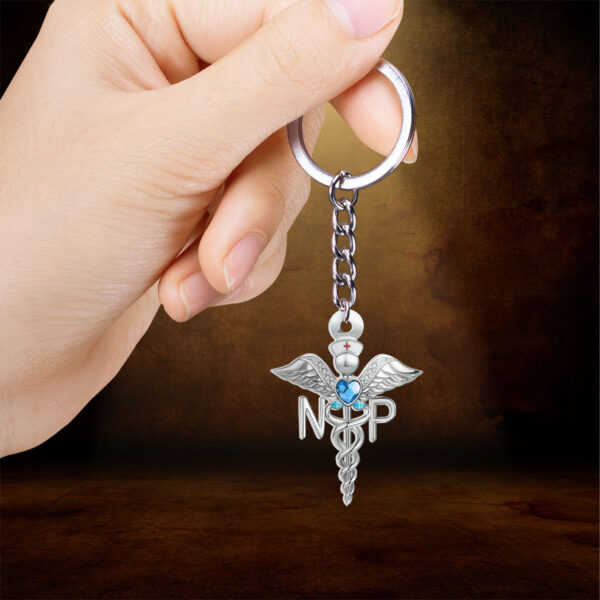 Nurse Custom Shape 1-sided Keychain - HOATT 10026