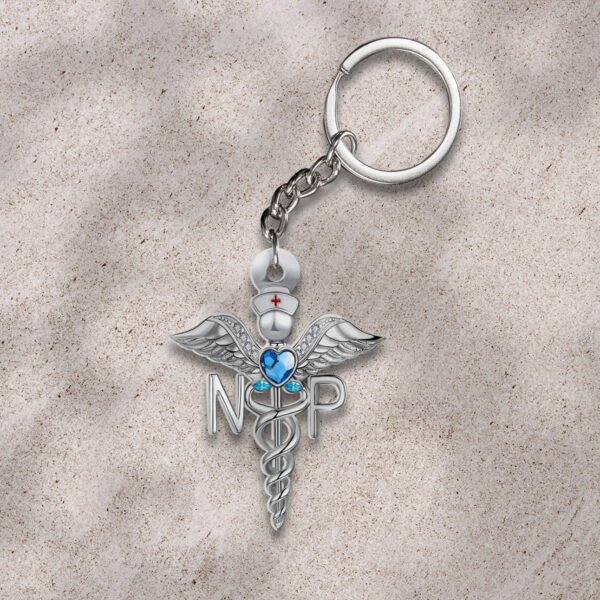 Nurse Custom Shape 1-sided Keychain - HOATT 10026