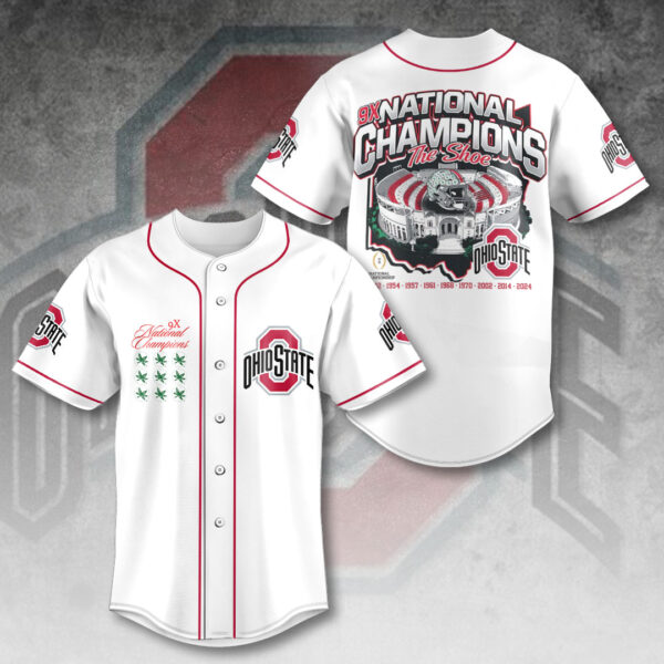 Ohio State Buckeyes Football Baseball Jersey - HOATT 9860
