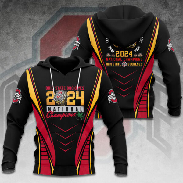 Ohio State Buckeyes Football 3D Apparel - HOATT 9655