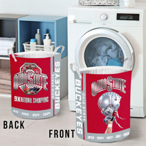 Ohio State Buckeyes Football Laundry Basket – HOATT 9676