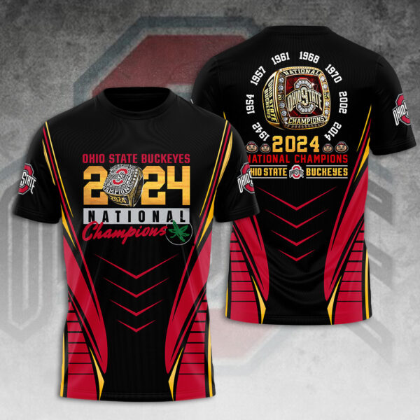 Ohio State Buckeyes Football 3D Apparel - HOATT 9655