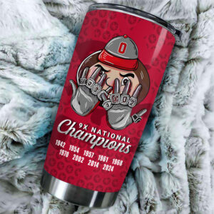 Ohio State Buckeyes Football Tumbler Cup - HOATT 9673
