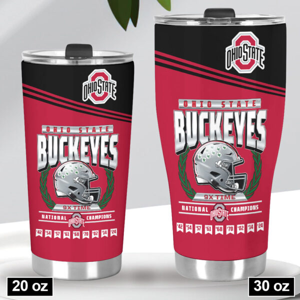 Ohio State Buckeyes Football Tumbler Cup - HOATT 9859