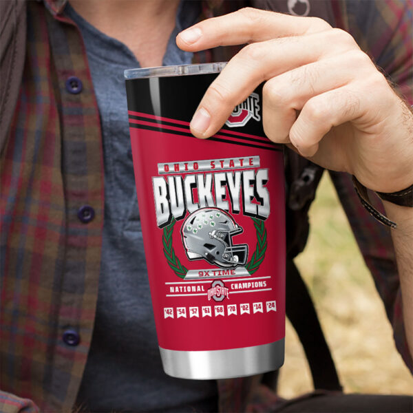 Ohio State Buckeyes Football Tumbler Cup - HOATT 9859