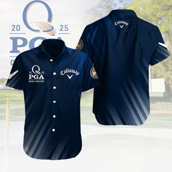 Golf PGA Championship x CALW Short Sleeve Dress Shirt – MAITM 10815