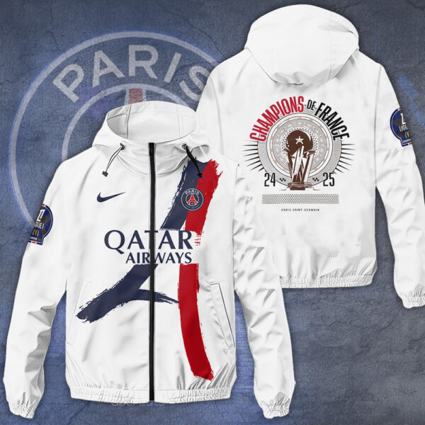 Paris Saint-Germain 3D Windbreaker Jacket - TANTN 12043