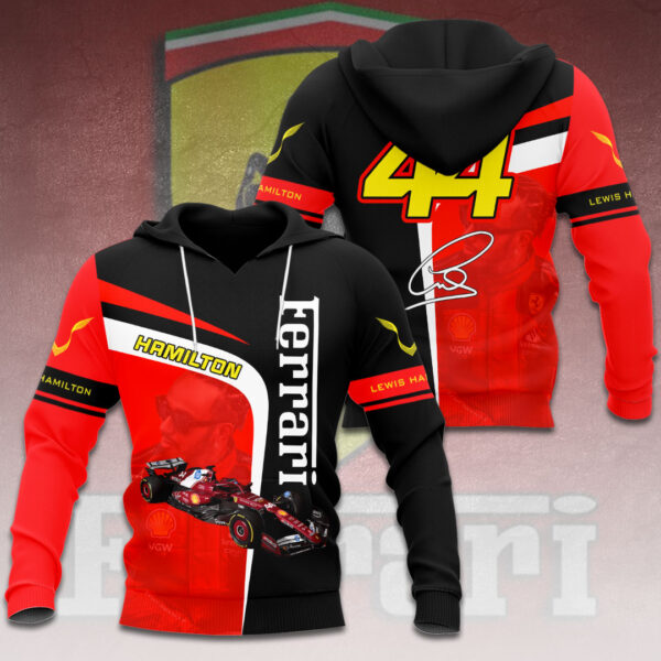 Scuderia Ferrari x Lewis Hamilton 3D Apparel - HOATT 9821