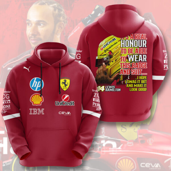 Scuderia Ferrari x Lewis Hamilton 3D Apparel – HOATT 9621