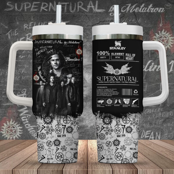 Supernatural 40oz Stanley Tumbler - TANTN 12171