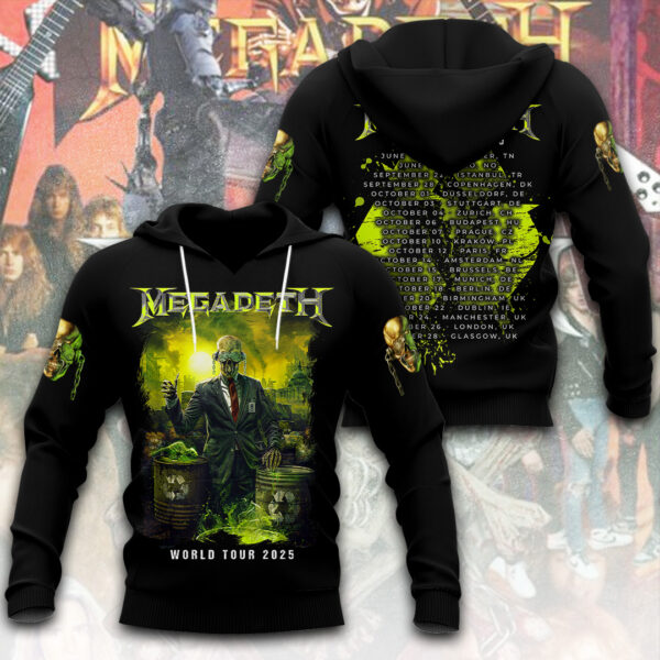 Megadeth Band 3D Apparel – TANTN 11775