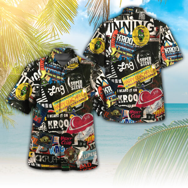 Rock Music 3D Hawaiian Shirt - TANTN 11808