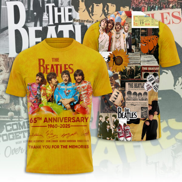 The Beatles 3D Apparel - TANTN 11821