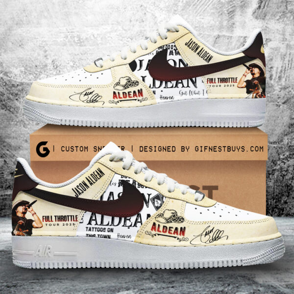 Jason Aldean AF1 Sneaker – TANTN 11830
