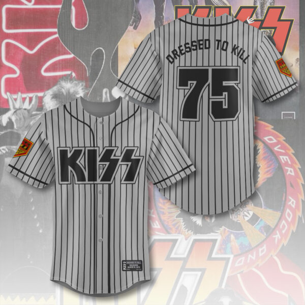 Kiss Band Baseball Jersey - TANTN 12001