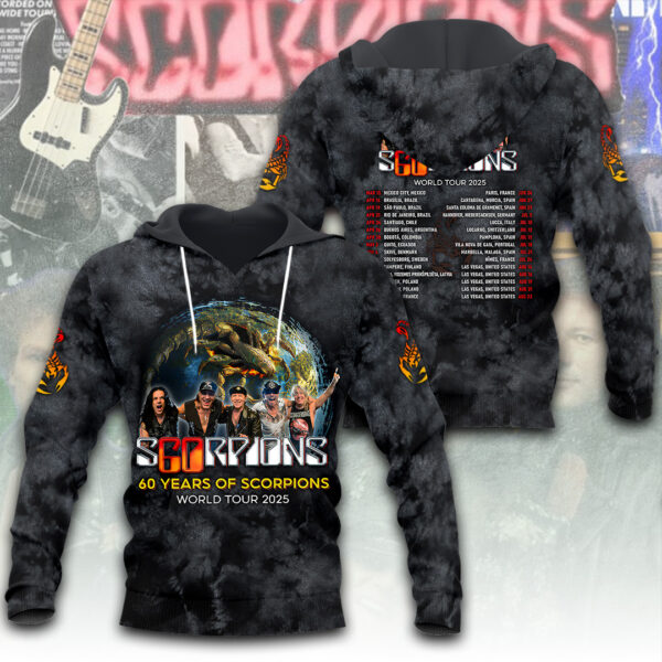 Scorpions Band 3D Apparel - TANTN 12033